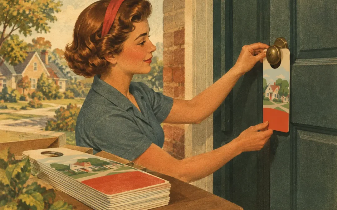 Door Hanger Printing Guide for Local Campaigns