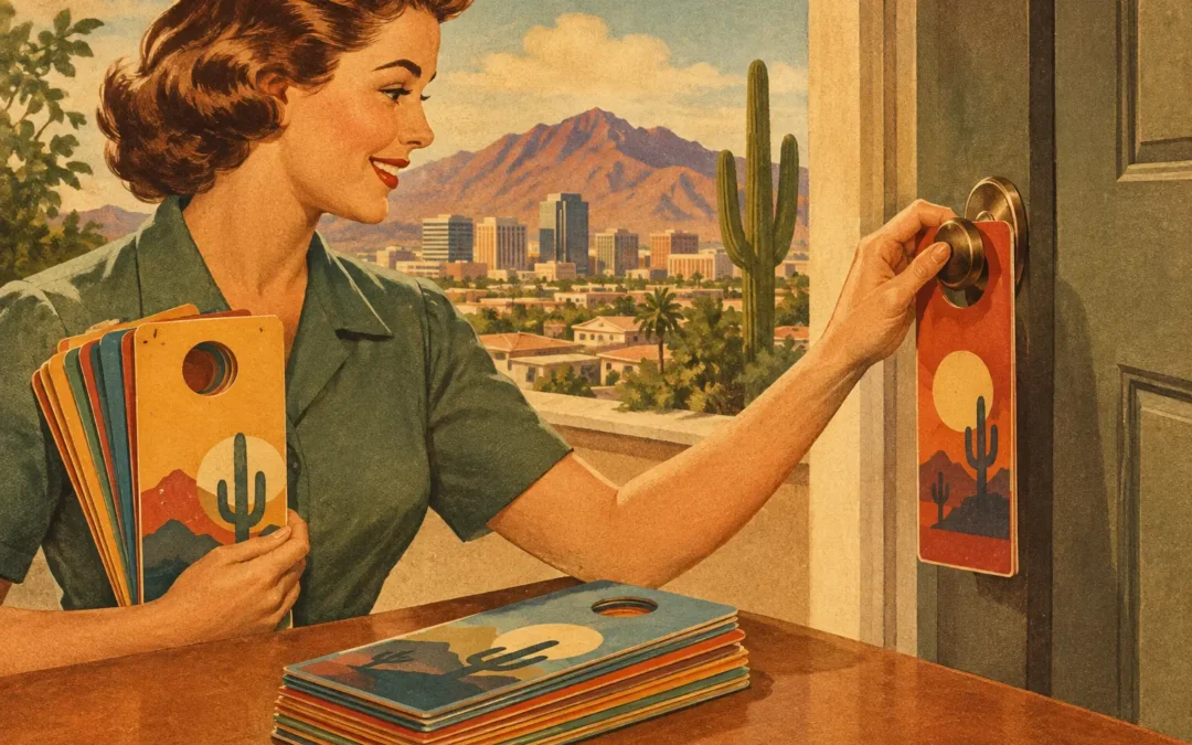 Door Hanger Printing Phoenix That Gets Results