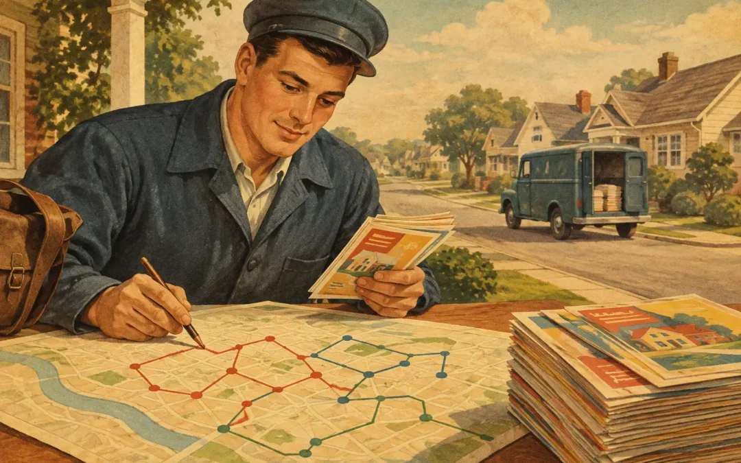 Flyer Delivery Route Mapping Service That Works