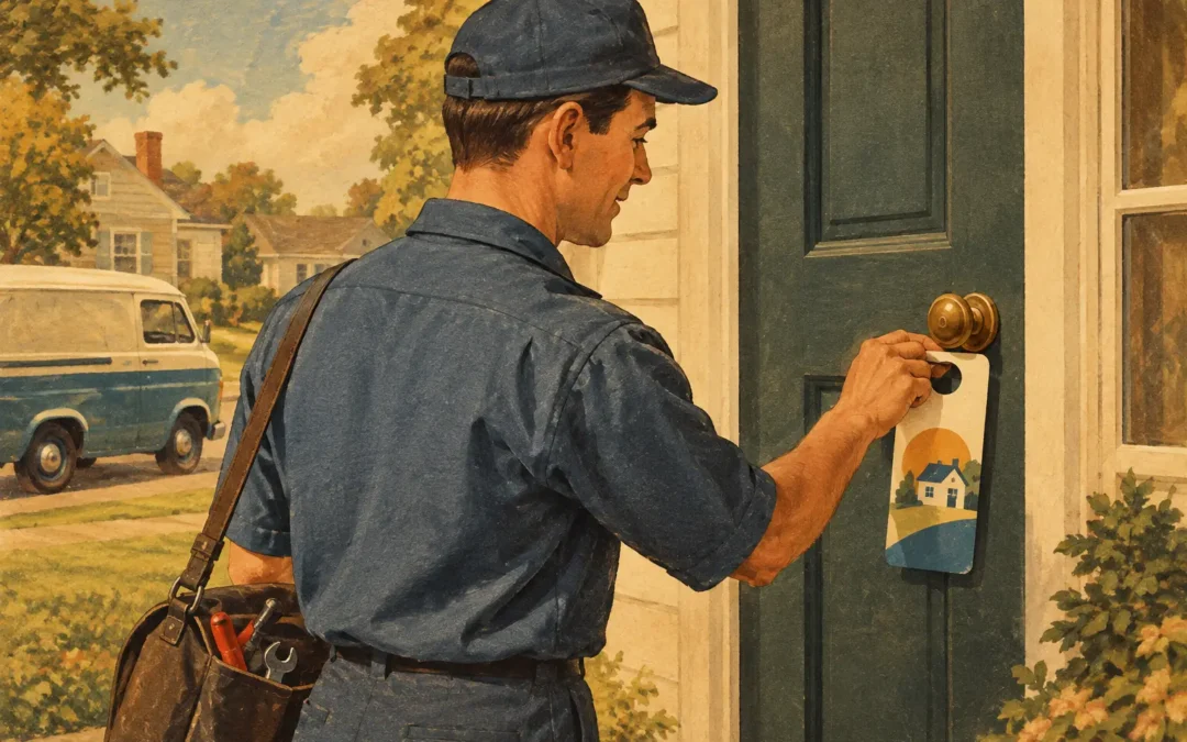 Home Service Door Hanger Marketing That Works